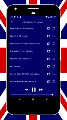 Radio UK - FM Internet Radio android App screenshot 3